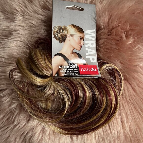 BNWT Hairdo Color Splash Wrap hair piece - shade R25 - Picture 2 of 7